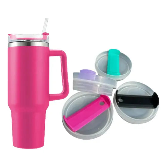 Tapa Vaso Térmico Quencher 1.2 Mm Tapa + Sorbete Combo