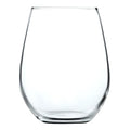 Set X 12 Vaso Vidrio Rigolleau Copón Gourmet Flint 450 Ml Transparente