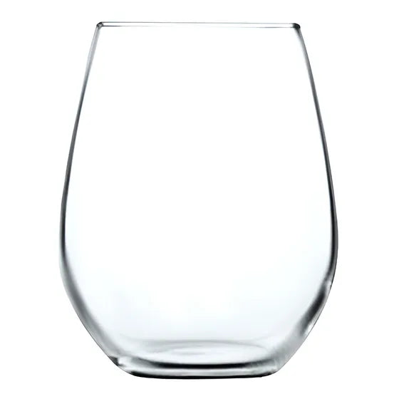 Set X 12 Vaso Vidrio Rigolleau Copón Gourmet Flint 450 Ml Transparente